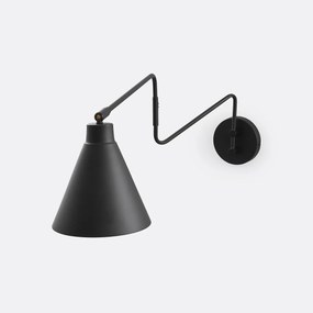 Wandlamp in smeedijzer, Hiba