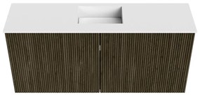 Mondiaz Joya 90cm toiletmeubel shadow met wastafel faye midden zonder kraangat talc