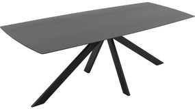 Goossens Excellent Eettafel Uniek, Semi rechthoekig 200 x 100 cm