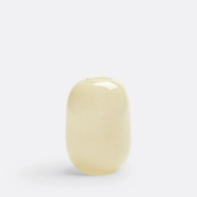 Afgeronde vaas in glas H14,5 cm, Iva