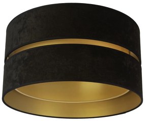 Plafond Lamp DUO 1xE27/40W/230V zwart/goud