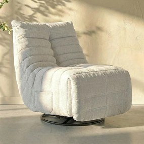 Elektrische Lounge Fauteuil Beige