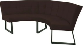 Eetkamerbank - Amsterdam - stof Element antraciet 02 - geschikt voor tafel 130 cm
