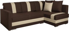 Hoekbank Edinburg 100, Aanwezig, Aanwezig, 230x155x82cm, 115 kg, Poten: Kunststof