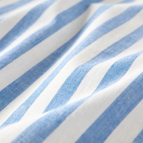 Plat laken in katoen, blauw, Soizic