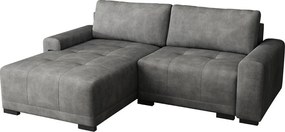 Hoekbank Columbus 183, Aanwezig, Aanwezig, 237x180x75cm, 121 kg, Poten: Hout