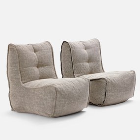 Ambient Lounge Twin Zitzak - Eco Weave