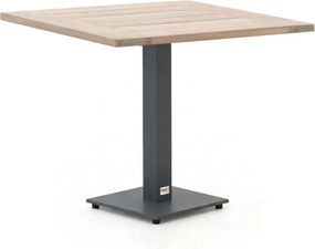 + 10% kassakorting | Tuin eettafel Forza | Vierkant | Tuintafel Kunststof | 80x80cm | 2 personen | Kees Smit Tuinmeubelen