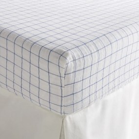 Hoeslaken in tetra met omslag 30 cm, Cotto