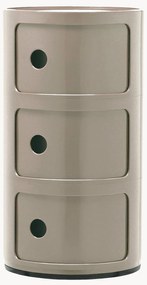 Design container Componibili, 3 modules, H 59 cm