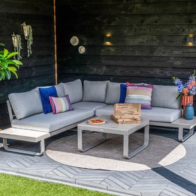 Garden Impressions Diego loungeset 4-delig - taupe