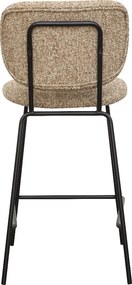 Moderne Barkruk Beige Boucle