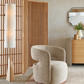 Lamp in massief eik, Nestwood