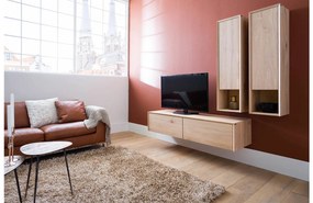 Goossens Hangelement Luuk, 1 deur, 1 open vak 120 cm hoog