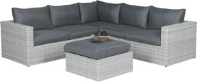 Garden Impressions Bruno loungeset 4-delig - licht grijs
