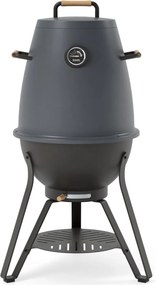 Kandu Cooking 41 houtskoolgrill - Coal Grey - Vertical Cooking BBQ - Ø58 x H95 cm