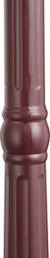 Klassieke buitenlantaarn donker rood 213cm IP44 - Havana