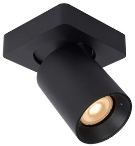 Lucide Nigel plafondlamp 1x 5W zwart