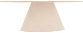 Goossens Eettafel Stone, Ovaal 220 x 120 cm