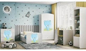 Peuter Wit  Eenpersoonsbed BabyDreams - Voor Kinderen Kinderen Peuter Junior 5060504986465 Children's Beds Home, 140x70, Nee, Geen Children's Beds Hom