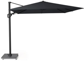 Platinum Challenger zweefparasol 3x3m T2 premium (excl. voet) jet black