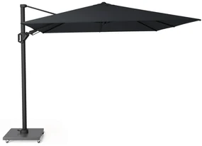 Platinum Challenger zweefparasol 3x3m T2 premium (excl. voet) jet black