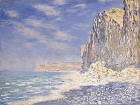 Monet, Claude - Kunstdruk Cliffs near Fecamp, 1881, (40 x 30 cm)