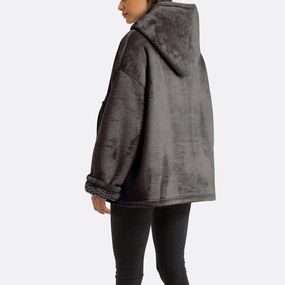 Plaid fleece sweater maat S/M, Javi