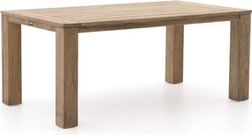 Tuin eettafel ROUGH | Rechthoekig | Tuintafel Teakhout | 180x100cm | 4 personen | Kees Smit Tuinmeubelen