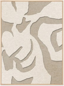 Ingelijste akoestische wandkunst Soft Embrace 1