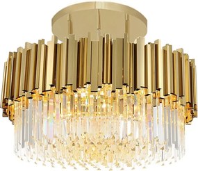Kristallen plafondlamp goud APP1100-4CP