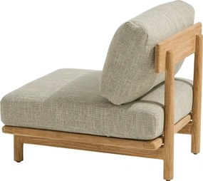 Taste by 4 Seasons Marco lounge hoekbank XL teak LoungebankLoungeset   houtkleur weerbestendig