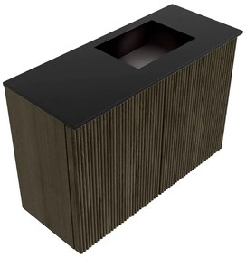 Mondiaz Joya 60cm toiletmeubel shadow met wastafel faye rechts 1 kraangat urban