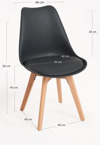 Set 6 Synk Basic Stoelen