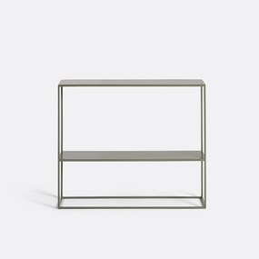 Stalen metalen wandtafel, dubbel blad, Miva
