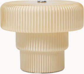Mondgeblazen LED tafellamp Ripple, dimbaar