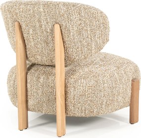 Boucle Stoel Beige Naturel