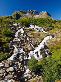 Foto Lofoten mountains landscape, merial, (30 x 40 cm)