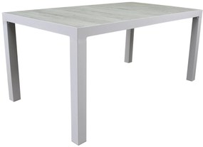 Showroommodel Fresno dining tuintafel 160x90xH74 cm wit