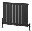 Eastbrook Addington type 10 radiator 60x50cm aluminium 507W antraciet