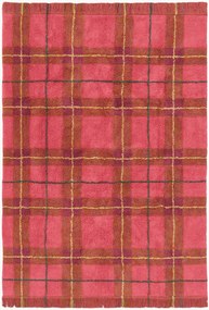 Wasbaar katoenen vloerkleed Tartan