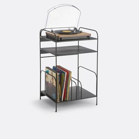 Kleine stalen vinyl kast, Miva