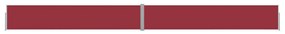 vidaXL Tuinscherm uittrekbaar 140x1200 cm rood