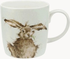 Fine Bone China grote beker Hare Brained