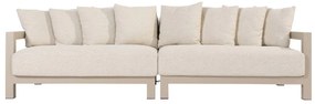 4 Seasons Outdoor Raffinato 4-zits loungebank latte SALE  Loungebank    beige weerbestendig