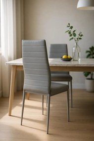 Pak 4 Lauter Kunstlederen Stoelen