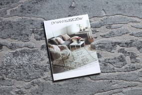 Tapijt MEFE modern  Rond ,  6182 Beton - Structureel,  twee poolhoogte , grijskleuring