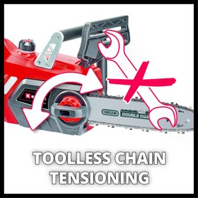 Einhell Accu Kettingzaag GE-LC 18/25 Li Solo
