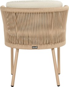 Hartman Toledo Dining Chair Cappuccino Rope Taupe