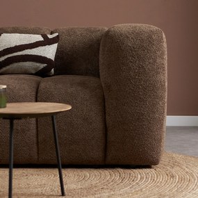 Design Bank Bruin Hoek Links